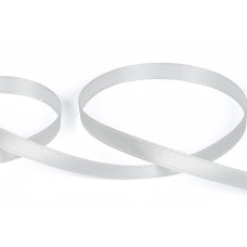 Лента атласная 6 мм ( 1/4 ")  "Gamma"   33 м ± 2 м №518L(14-4104) серый