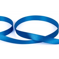 Лента атласная 12 мм ( 1/2 ")  "Gamma"   33 м ± 2 м №524L(19-4151) синий