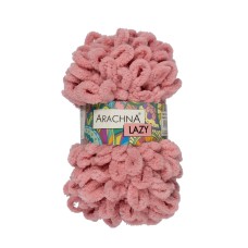 Пряжа ARACHNA "LAZY"   100\% микрополиэстер   5 шт. х  100 г  8.5 м ± 0.2 м №20 розовый