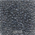 Бисер Чехия круглый 1 10/0 2.3 мм 500 г 46010 (Ф054) серый