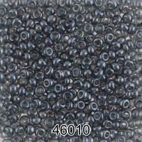 Бисер Чехия круглый 1   10/0   2.3 мм  500 г 46010 (Ф054) серый