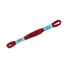 Нитки для вышивания "Gamma"    мулине  ( 3071-3172 )  100\% хлопок   24 x  8 м №3097 гр.бордовый