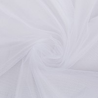 Ткань FTS   Фатин мягкий   ФАСОВКА   20 г/кв.м ± 1 г/кв.м  200 х  160 см  100\% нейлон 01 БЕЛЫЙ