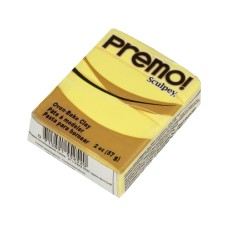 "Sculpey"   Premo полимерная глина   PE02   57 г  СК/Распродажа 5525 ярко-желтый