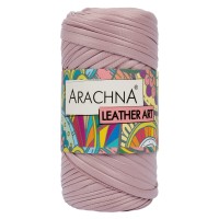 Пряжа ARACHNA "LEATHER ART"   100\% полиэстер   4 шт. х  160 г ± 10 г  50 м №03 розовый