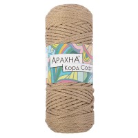 Пряжа ARACHNA "Cord Soft"   100\% полиэфир   3 шт. х  230 г ± 10 г  100 м ± 5 м №230 св.бежевый