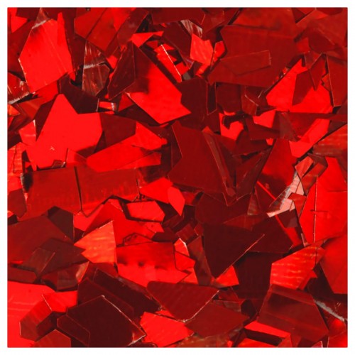 "Love2art"   Декоративные блестки "хлопья"   GLI-02   5 х  5 г  4.5 мл № 20 красный/red
