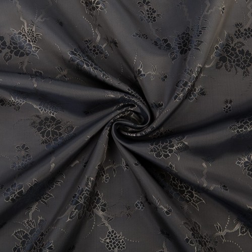 Ткань подкладочная "Gamma"   Taffeta с рисунком   JTR   52\% полиэстер, 48\% вискоза   500 х  145 см ± 2 см №038 грязно-сиреневый(цветы)