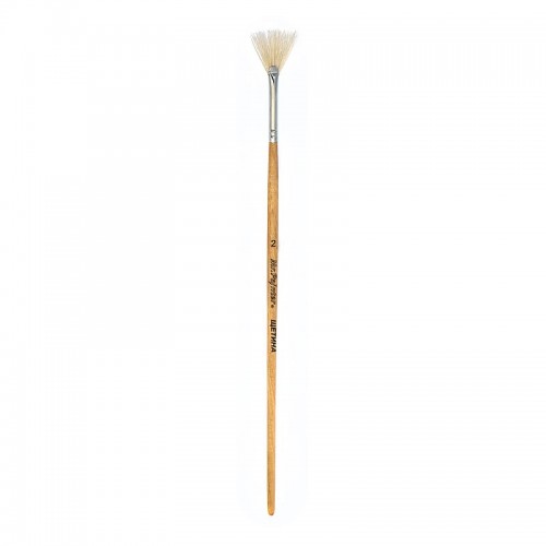 Кисть щетина "Mr.Painter"   BBW 132-02   веерная   5 шт  короткая ручка №02