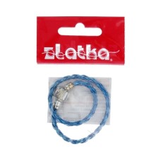 "Zlatka"   Браслет плетеный   RBL-01   21 см  5 шт  СК/Распродажа №13 т.синий металлик