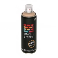 "MAKERSTREET"   Эмаль для граффити и декоративно-оформительских работ   MS400   400 мл 106 Телесный