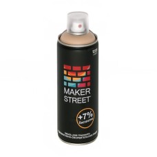 "MAKERSTREET"   Эмаль для граффити и декоративно-оформительских работ   MS400   400 мл 106 Телесный