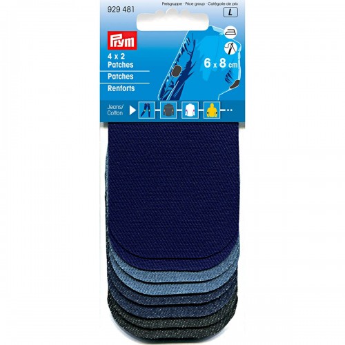 "PRYM"   929481   Термозаплатка   8 шт ассорти