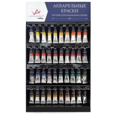 "VISTA-ARTISTA"   Стенд для Акварельных красок в тубах VGWT   VATO-20 513х300х165мм, на 40 ячеек