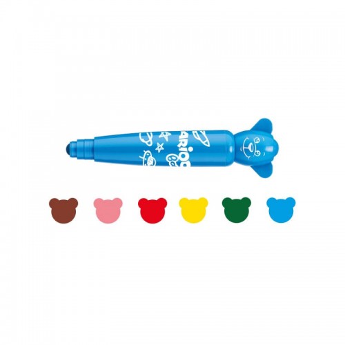 "Carioca"   Набор фломастеров Baby Teddy Marker   12 цв 42816