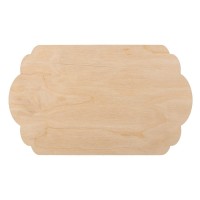Заготовка для декорирования "Mr. Carving"   БА-44   Панно №3   фанера   25  х 15 х  0.6 см .