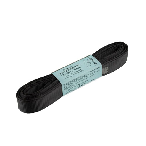 "Gamma"   репсовая лента   GR-12   ФАСОВКА   12 мм  1/2 "  10 х  5.4 м №005 бежевый