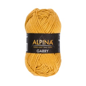 Пряжа ALPINA "GARRY"   100\% мерсеризованный хлопок   10 шт. х  50 г  50 м ± 2 м №09 кварц (св.серый)