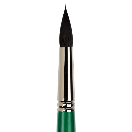 Кисть "Green Line" "VISTA-ARTISTA"   90211-18   имитация белки   круглая   1 шт  короткая ручка №18