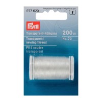 Нитки Прозрачная нить для шитья №70   "PRYM"   977620   100\% полиамид   200 м .