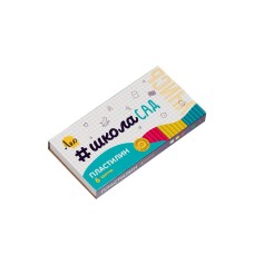 "Лео"   "ШколаСад"   Пластилин классический   LMC-0106   120 г ( в картонной упаковке )  6 цв. .