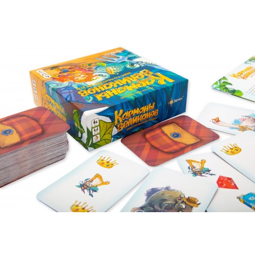 Игра настольная "Эврикус"   "Карманы великанов"   BG-11057 .