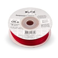 Лента капроновая 6 мм ( 1/4 ")  "BLITZ"   OR-6   45.7 м ± 0.5 м №090/3 св.синий