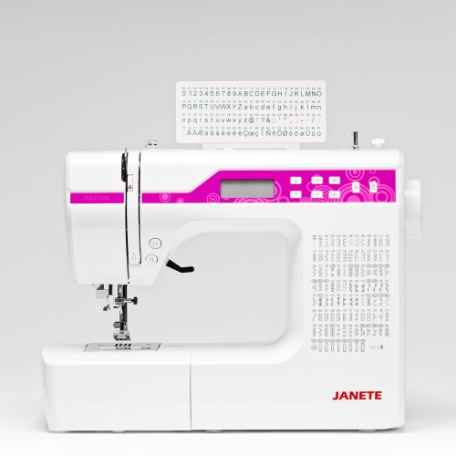 Машина швейная бытовая JANETE 2600A (Purple panel)