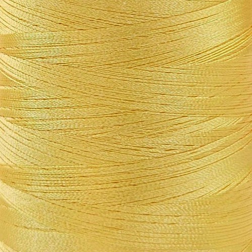 Нитки вышивальные 120D/2 5000 м 12-0727 светло-желтый 100% полиэстер
