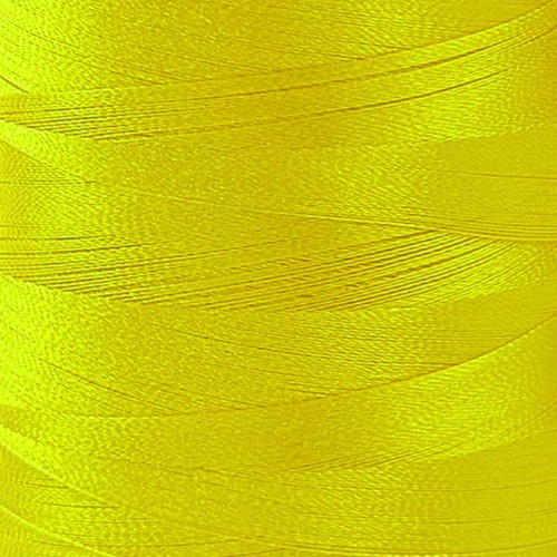 Нитки вышивальные 120D/2 5000 м 13-0752 желтый 100% полиэстер