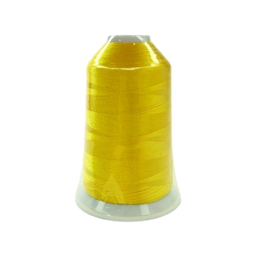 Нитки вышивальные 120D/2 5000 м 13-0752 желтый 100% полиэстер
