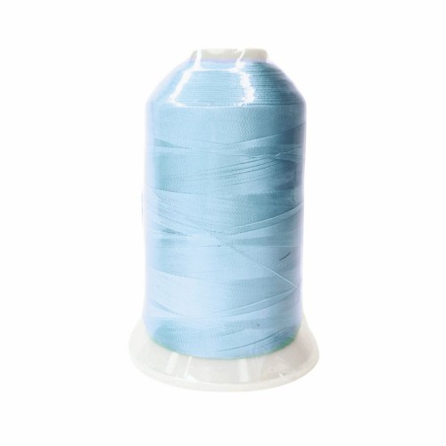 Нитки вышивальные 120D/2 5000 м 14-4121 голубой 100% полиэстер