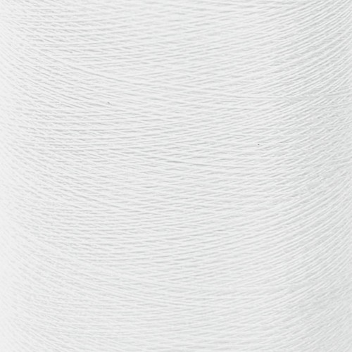 Нитки вышивальные 120D/2 5000 м белый 100% полиэстер