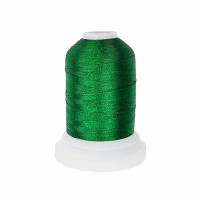 Нитки вышивальные 120D/2 1000 ярд B174 зеленая трава 100% ПЭ