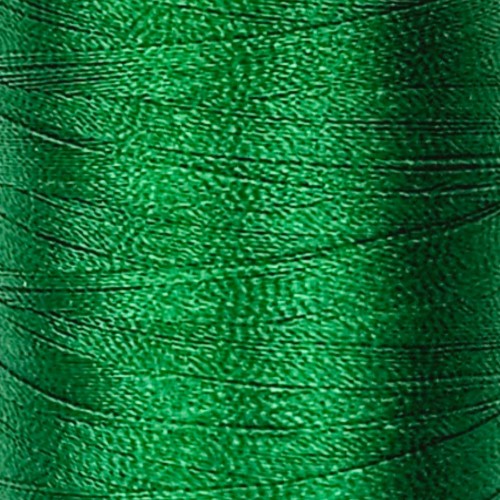 Нитки вышивальные 120D/2 1000 ярд B174 зеленая трава 100% ПЭ