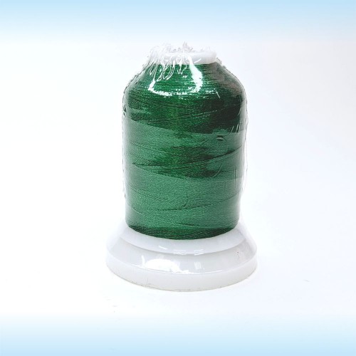 Нитки вышивальные 120D/2 1000 ярд B174 зеленая трава 100% ПЭ