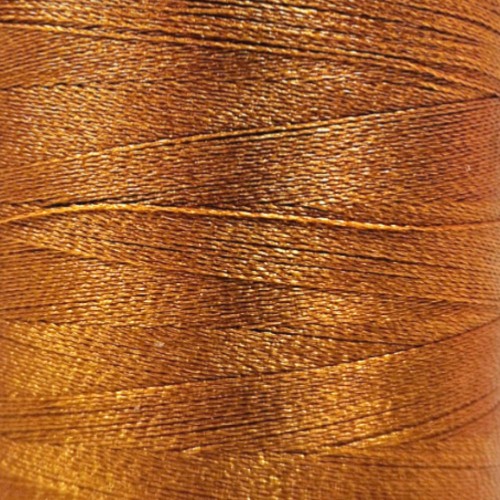 Нитки вышивальные 120D/2 1000 ярд В215 рыжий 100% ПЭ