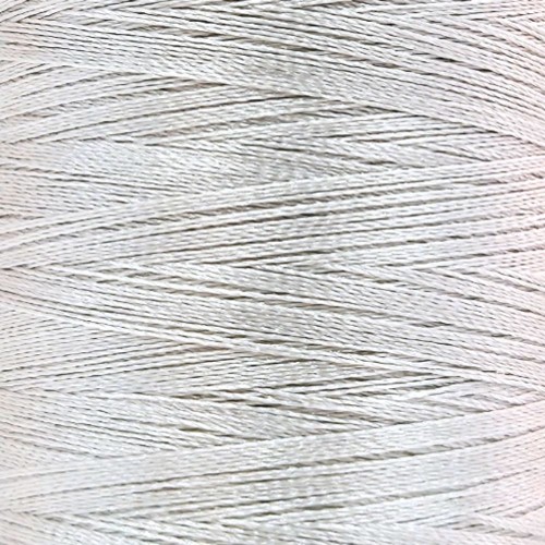 Нитки вышивальные 120D/2 1000 ярд В281 белёсый серый 100% ПЭ