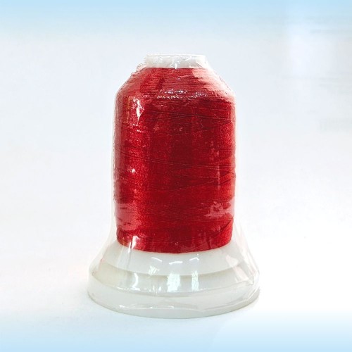 Нитки вышивальные 120D/2 1000 ярд В311 красный 100% ПЭ