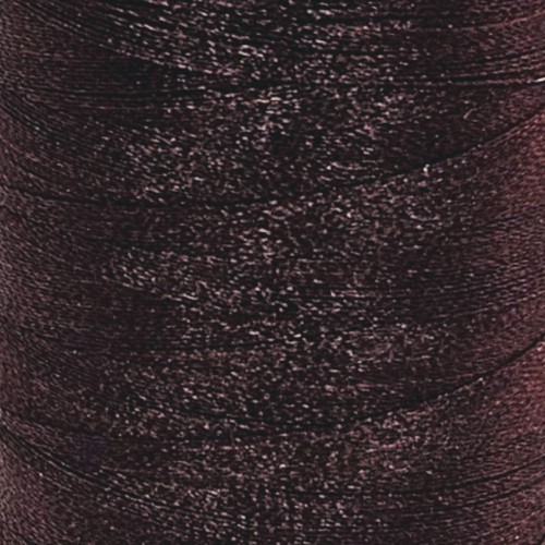 Нитки вышивальные 120D/2 1000 ярд В338 коричневый 100% ПЭ