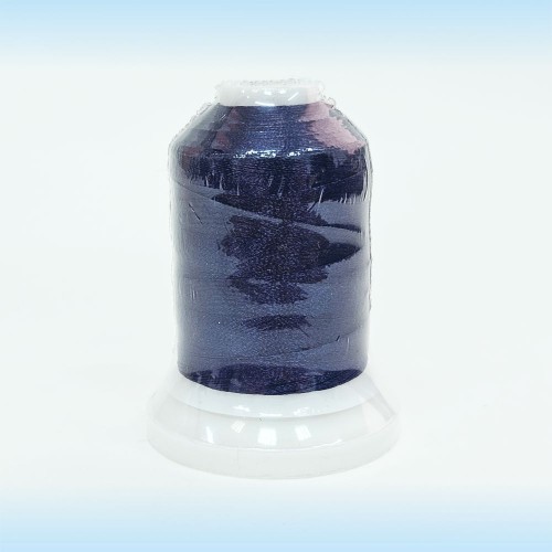 Нитки вышивальные 120D/2 1000 ярд В345 василек 100% ПЭ