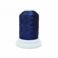 Нитки вышивальные 120D/2 1000 ярд В351 синий 100% ПЭ