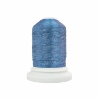 Нитки вышивальные 120D/2 1000 ярд В373 темно-голубой 100% ПЭ