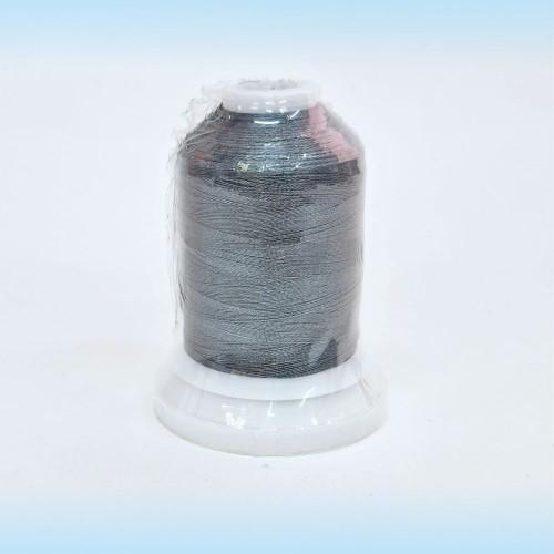 Нитки вышивальные 120D/2 1000 ярд В409 серый 100% ПЭ