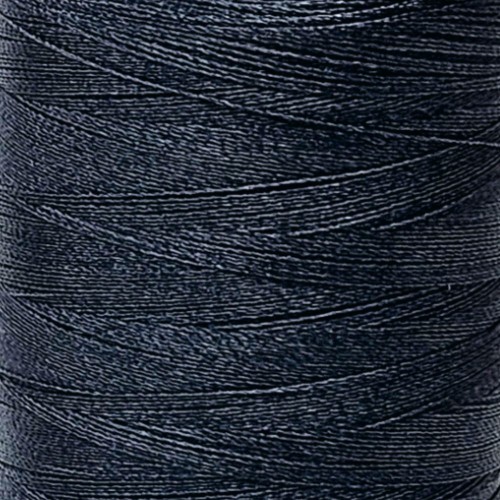 Нитки вышивальные 120D/2 1000 ярд В410 темно-серый 100% ПЭ