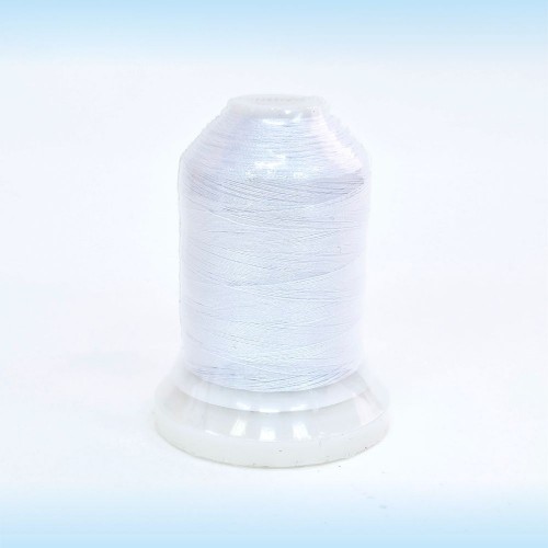 Нитки вышивальные 120D/2 1000 ярд белый 100% ПЭ