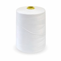 Нитки мешкозашивочные 12/4 5000м белый (кор.24 боб.)