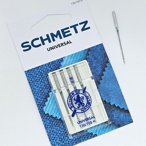 Иглы для бытовых швейных машин Shcmetz 130/705 H Universal NM70 5 шт.