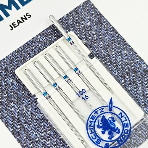 Иглы для бытовых швейных машин Shcmetz 130/705 H-J Jeans NM100 5 шт.