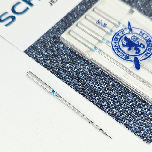 Иглы для бытовых швейных машин Shcmetz 130/705 H-J Jeans NM90 5 шт.